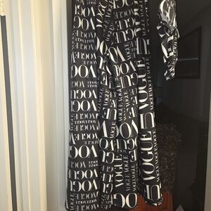 Vogue Black and White Pantsuit